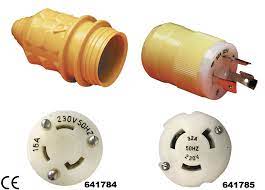Marinco Shore Power Plug 32AMP 230V 50HZ Female Part No 641785