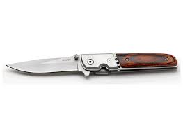 Whitby Lock Knife Wood Handles 3.5