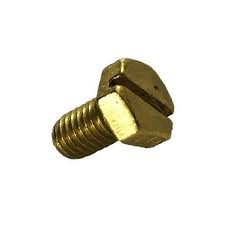 Screw M5 X 8 Din933 Slotted Brass 0.0141.502