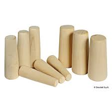 Wooden Plugs (X9) Assortment Of Sizes 16323