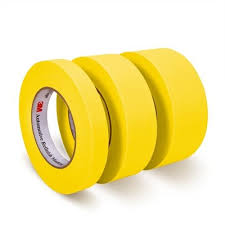 Masking Tape 04334 PrecIsion Yellow 25MM X 50M Part No 3031110