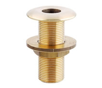 CR Brass Through Hull Outlet ( Various Sizes )