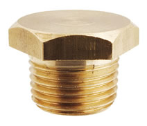 DZR/CR Brass M. Hex Head Stopper ( Various Sizes )