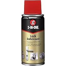 3 in One Lock Lubricating Spray - 100Ml