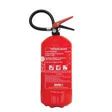 Fire Extinguisher Dry Powder 9 KG W/brkt MED Part No 400692
