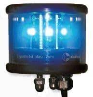 Navigation LED Signal Light Blue Flash Black in Colour Type AS 580 12-24 V Part No 5091823
