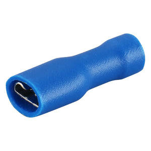 Spade Connector Blue Female For 1.5MM-2.5MM2 Cable 4.80MM insulated Part No 70482