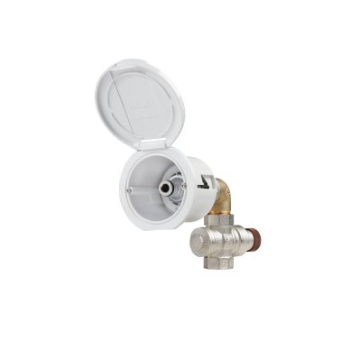 White Round Housing For Water Number 67310