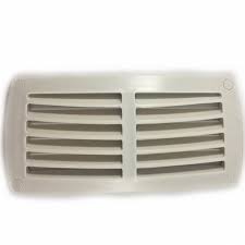 VENTILATION GRILLES COVER 183X91MM WHITE PART NO 70231