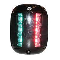 Lalizas Navigation "FOS LED 20" Bi-Color Side Mount Black Part No 71974