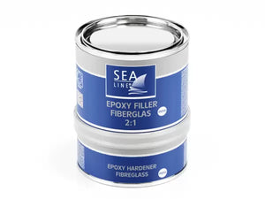 Sea Line Epoxy Filler 2:1 750G With Fibreglass Part No 12204