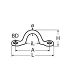 Lacing Eyes A4 Stainless
