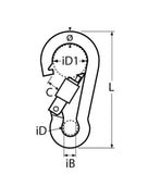 Spring Hook With Screw Sleeve 8MM Part No 814594408 80