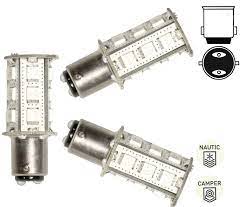 Bulb BA15D 18-LED ( Various Colours )