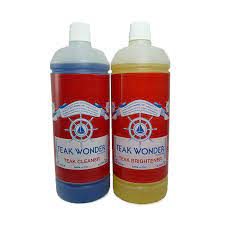 Teak Cleaner And Brightener Pack From Teak Wonder 1 Ltr Part No 010003