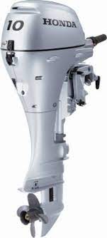 Honda 10hp Outboard 4 Stroke Engine BF10DK2SHUNHB14 Short Shaft,Recoil Start,Tiller Handle,6 AMP Charging Coil