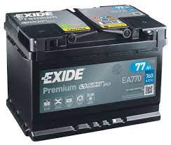 Excide Battery 12v 61Ah Part No EA770