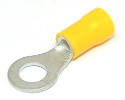 Ring Lug Connector Yellow For 3MM2-6.0MM2 (Various Sizes)