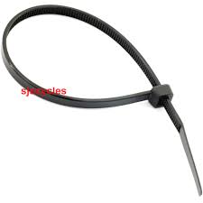 Cable Ties Black Nylon Pack 100 (Various Sizes)