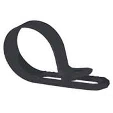 P Clip Nylon Black For Cables (Varous Sizes)