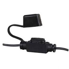 Fuseholder In-Line Mini Blade Type With Cover Part No 0-372-90