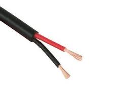 1.5MM2 2 Core Tinned Thin Wall Cable (Round Twin) - 2 X 21A  From Ocean Flex Part  No 8-08257T-BK
