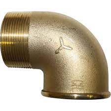 DZR/CR Brass 90° M.F. Elbow Size ( Various Sizes)
