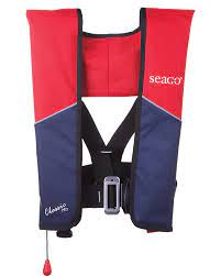 Seago Classic 190 N Red/Navy Auto Life jacket Part No C-190-A