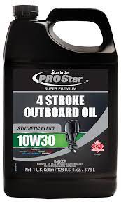 Oil 4 Stroke 10W30 Super Synthetic Outboard Starbrite 028100 Gallon Part No 3224135