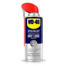 WD-40 Dry PTFE Lubricant 400ml (Aerosol)