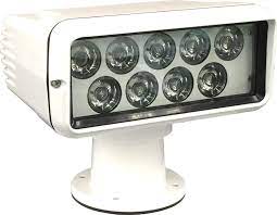Sanshin Searchlight Led 12/ 24Vdc 38.4W Incl Remote Panel Hrl2070U