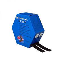 3M SJ355D Dual Lock Mini Pack Black Velcro 25MM X 1 M