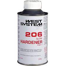 West System 206A Slow Epoxy Resin Catalyst 0.2kg 002011