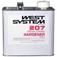 West System 207B Catalyst Part B 1.45 Kg Matal Tin Part No 002047