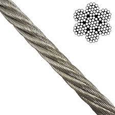 Stainless Wire Rope 7 x 19 ( Various Sizes )