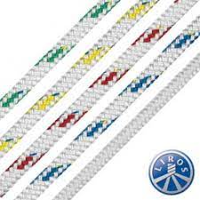 Liros Top Cruising Braid on Braid Rope White/Red ( Various Sizes )