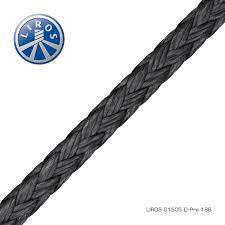 Liros Magic D Pro 12 Plait Black Rope (Dyneema) ( Various Sizes )