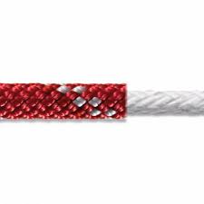 Rope 8Mm Globe 500 Mk2 Red/Silver Part No 7150507