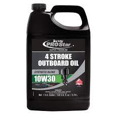 Oil 4 Stroke 10W30 Super Synthetic Outboard Starbrite ( Various Sizes )