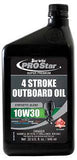 Oil 4 Stroke 10W30 Super Synthetic Outboard Starbrite ( Various Sizes )