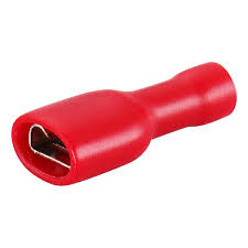 Spade Connector Red Female For 0.5MM-1.5MM2 Cable 4.80MM Insulated  Part No 0-001-52