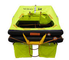 Seago Cruiser Life Raft 4 Man Valise ISO9650-2 Less than 24HR Part Number 4V-CRUISER