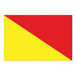 Code "O" Flag 30 x 45cm 17B02O