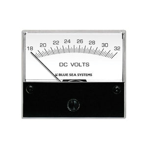 Blue Sea Analog Voltmeter Dc 18-32V Part No 8-28240