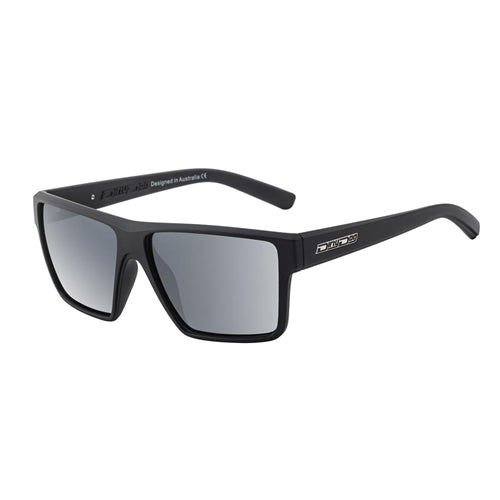 Sunglasses Dirty Dog Noise-Satin Black Grey Polarized 53487