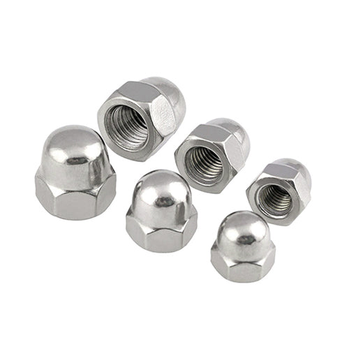 Hex Dome Head Nut A4 S/S