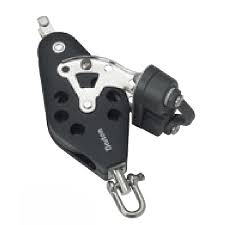 Barton Marine 70 Mm Cruiser Fiddle Block With Swivel Shackle Cam And Bec Part No N16631