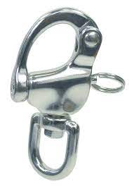 Snap Shackle with Swivel A4 Stainless
