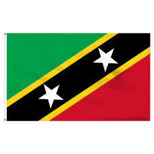 St Kitts & Nevis Flag 30 x 45CM Part No BS312