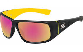Sunglasses Dirty Dog Ultra-Black Yellow-Grey/Red Fusion Polarized  53298